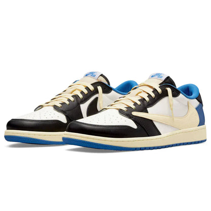 Air Jordan 1 Low Fragment x Travis Scott — 4.5 UK — Side View
