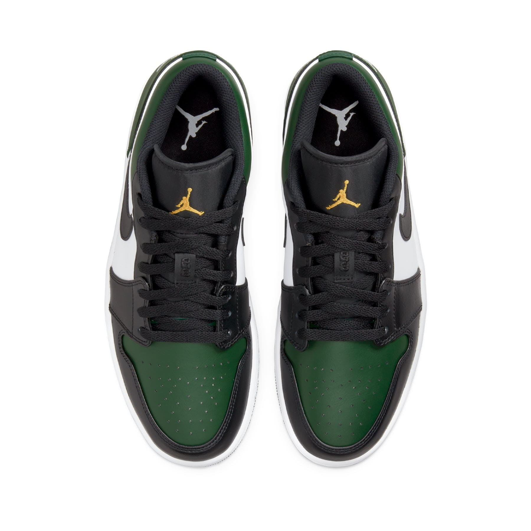 Air Jordan 1 Low 'Green Toe' — UK 3 | EU 35.5 | US 3.5 — Back View