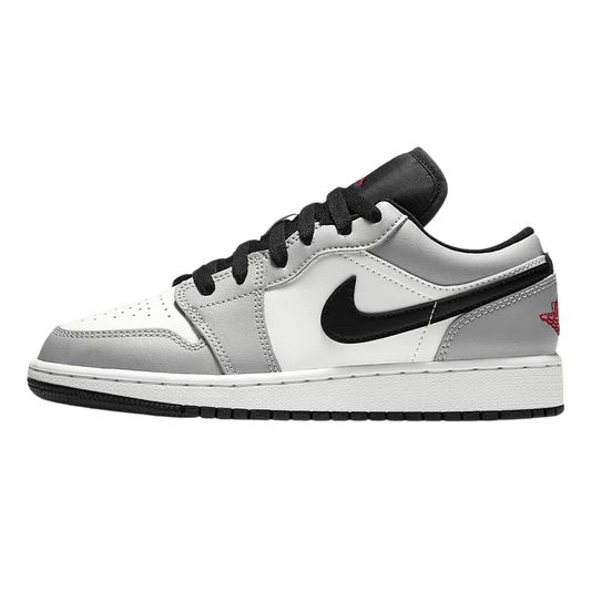 Air Jordan 1 Low GS 'Light Smoke Grey' — UK 13.5 | EU 32 | US 1Y — Front View