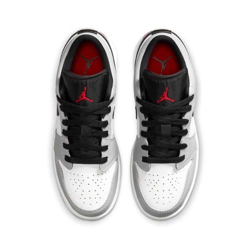 Air Jordan 1 Low GS 'Light Smoke Grey' — UK 13.5 | EU 32 | US 1Y — Back View