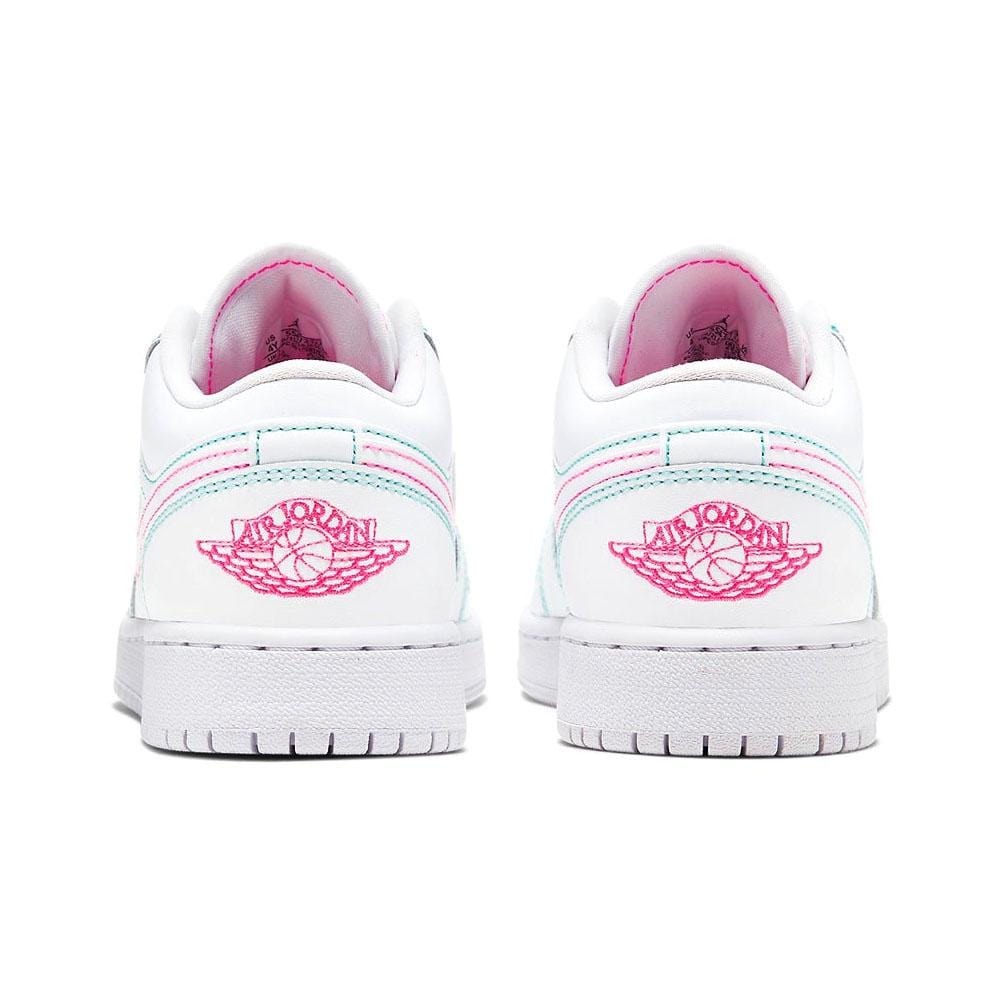 Air Jordan 1 Low GS 'Aurora Green' — UK 13.5 | EU 32 | US 1Y — Top View