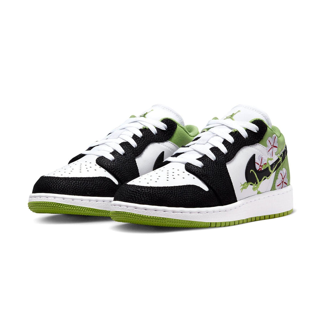 Air Jordan 1 Low SE GS 'Floral' — UK 13.5 | EU 32 | US 1Y — Side View