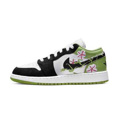 Air Jordan 1 Low SE GS 'Floral' — UK 13.5 | EU 32 | US 1Y — Front View