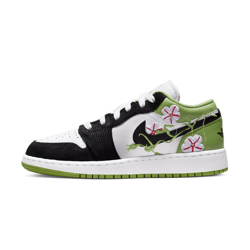 Air Jordan 1 Low SE GS 'Floral' — UK 13.5 | EU 32 | US 1Y — Front View