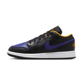 Air Jordan 1 Low GS 'Lakers' — UK 13.5 | EU 32 | US 1Y — Front View