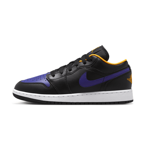 Air Jordan 1 Low GS 'Lakers' — UK 13.5 | EU 32 | US 1Y — Front View