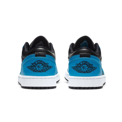 Air Jordan 1 Low 'Laser Blue' — UK 3 | EU 35.5 | US 3.5 — Top View