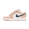 Air Jordan 1 Low GS 'Light Arctic Pink' 2021 — UK 13.5 | EU 32 | US 1Y — Front View
