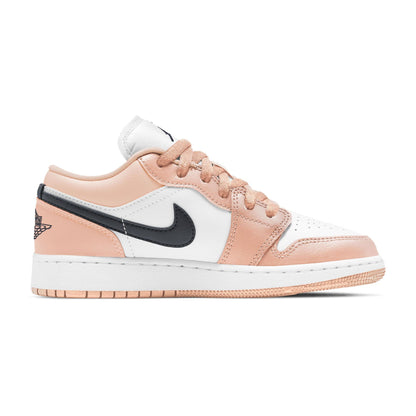 Air Jordan 1 Low GS 'Light Arctic Pink' 2021 — UK 13.5 | EU 32 | US 1Y — Back View