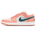 Air Jordan 1 Low Wmns 'Light Madder Root' — UK 2.5 | EU 35.5 | US 5 — Front View