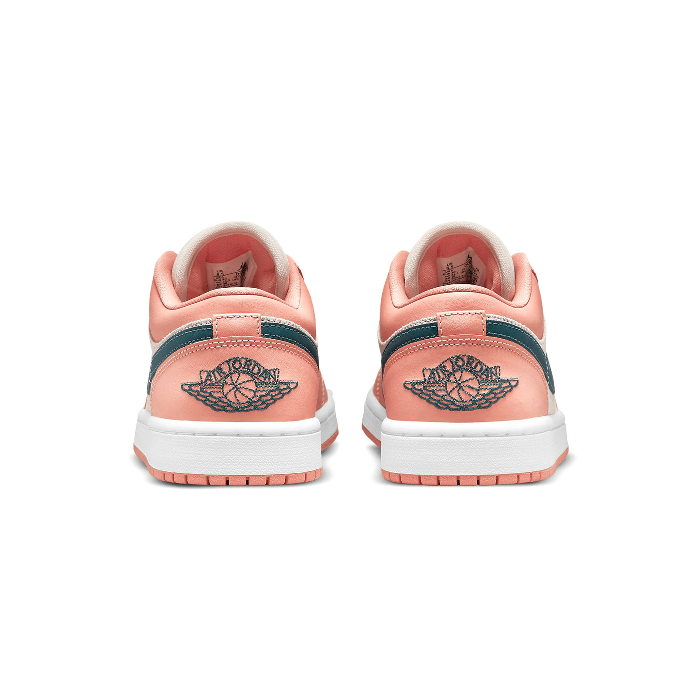 Air Jordan 1 Low Wmns 'Light Madder Root' — UK 2.5 | EU 35.5 | US 5 — Top View