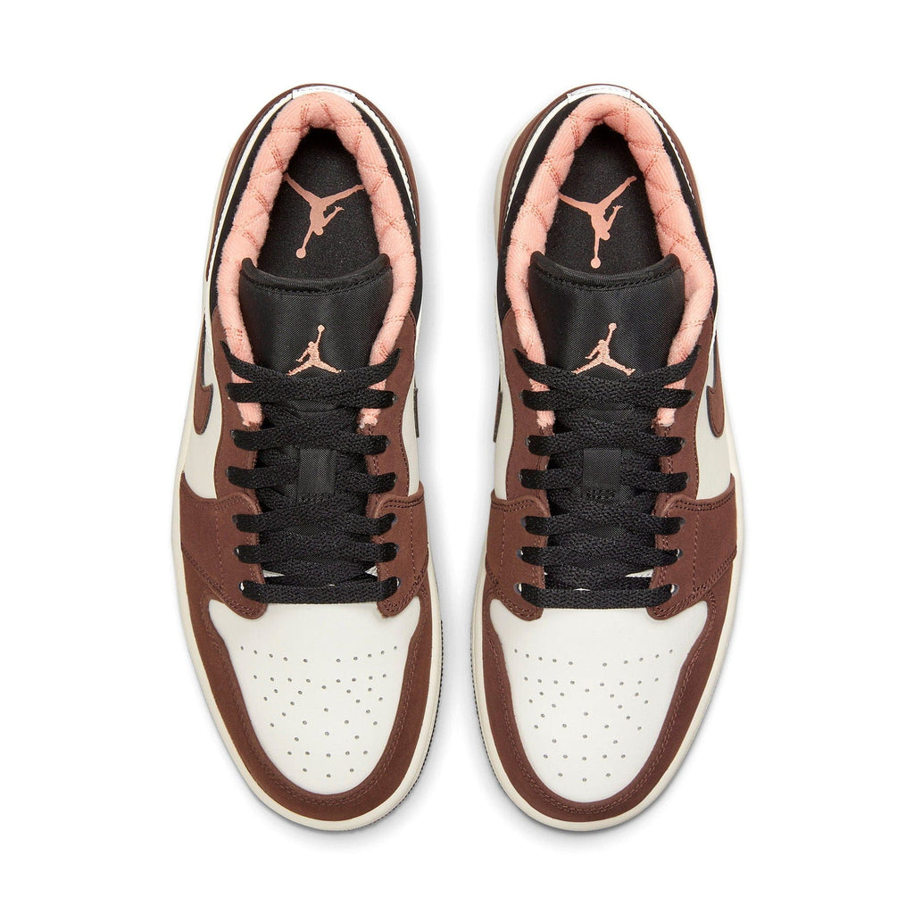 Air Jordan 1 Low SE GS 'Light Chocolate' — UK 13.5 | EU 32 | US 1Y — Back View