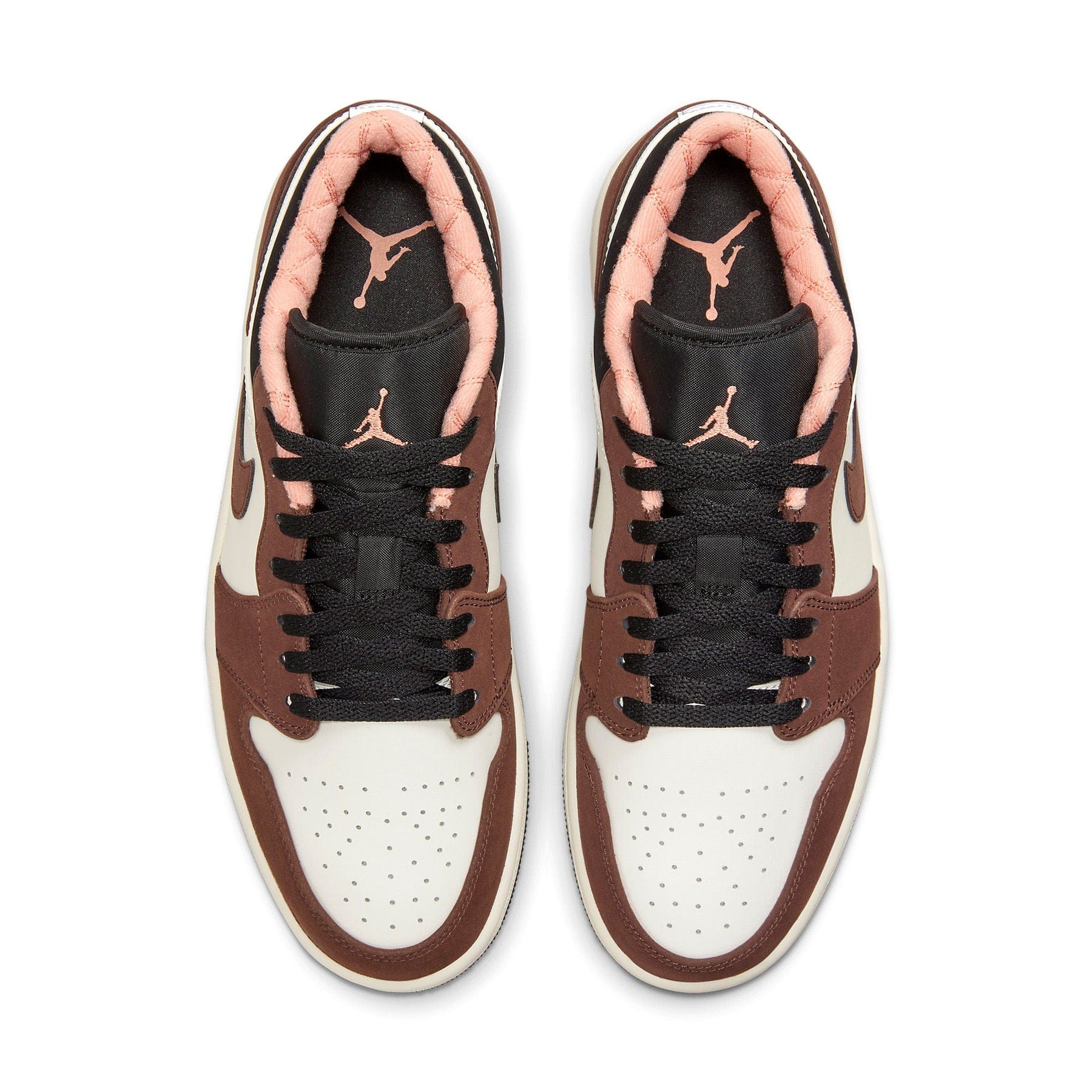 Air Jordan 1 Low SE GS 'Light Chocolate' — UK 13.5 | EU 32 | US 1Y — Back View