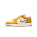 Air Jordan 1 Low GS 'Pollen' — UK 13.5 | EU 32 | US 1Y — Front View