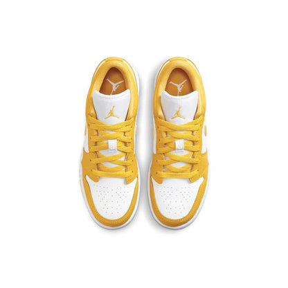 Air Jordan 1 Low GS 'Pollen' — UK 13.5 | EU 32 | US 1Y — Back View