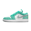 Air Jordan 1 Low SE GS 'New Emerald' — UK 13.5 | EU 32 | US 1Y — Front View