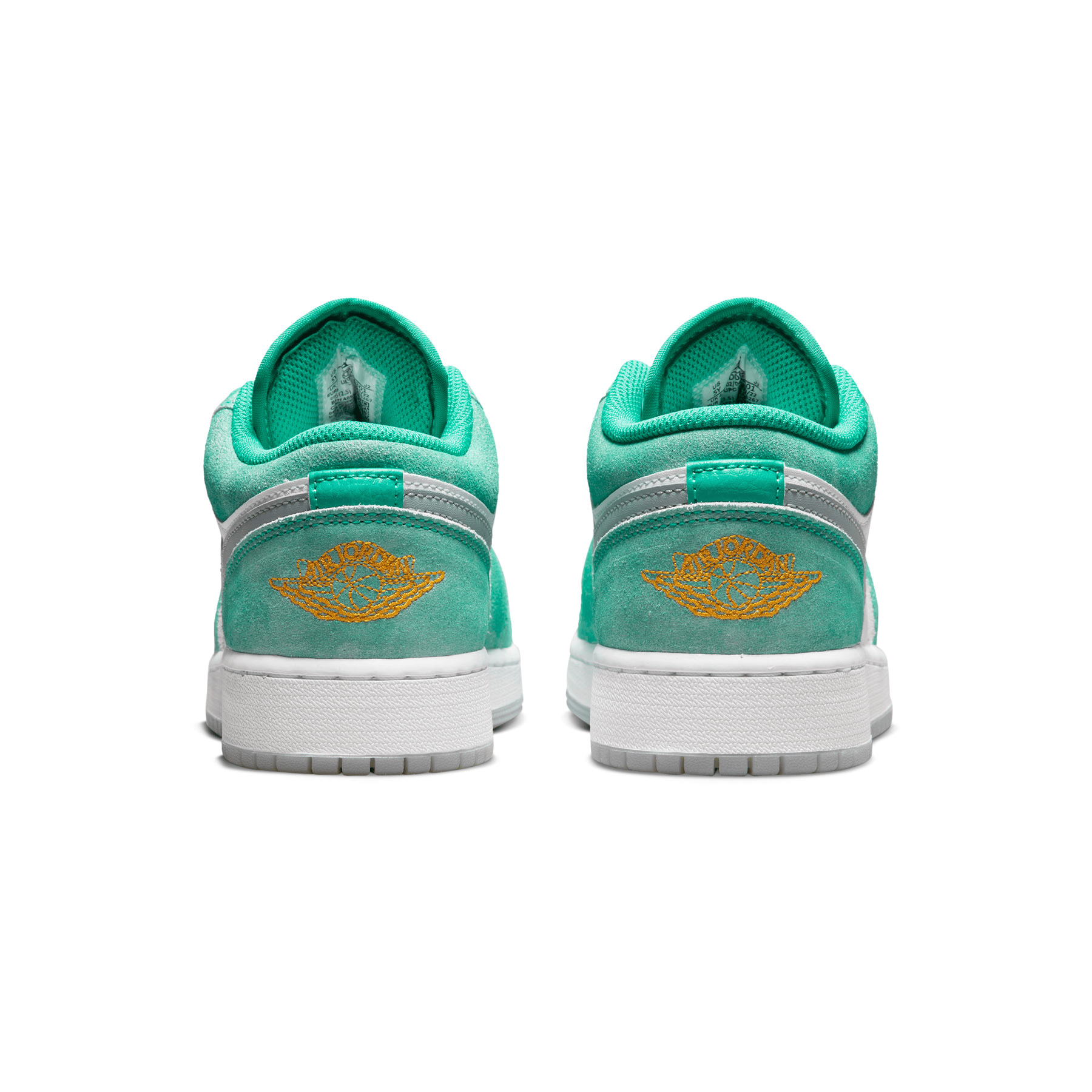 Air Jordan 1 Low SE GS 'New Emerald' — UK 13.5 | EU 32 | US 1Y — Top View
