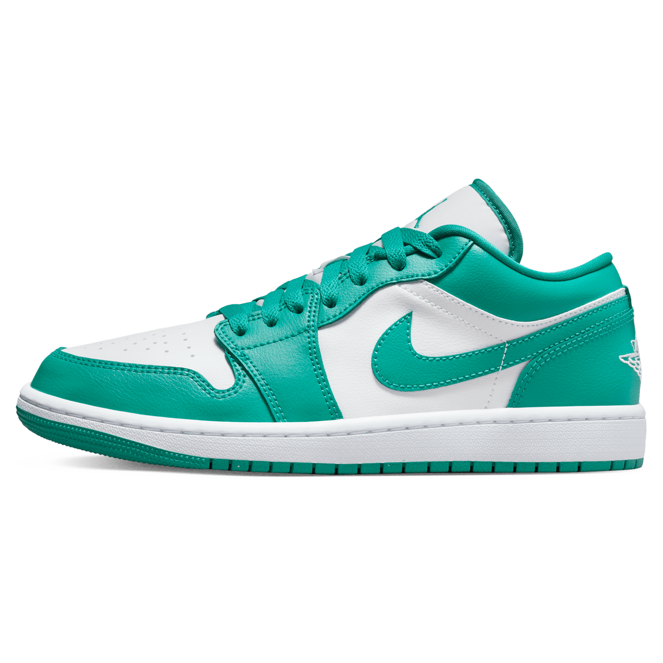 Air Jordan 1 Low Wmns 'New Emerald' — UK 2.5 | EU 35.5 | US 5 — Front View