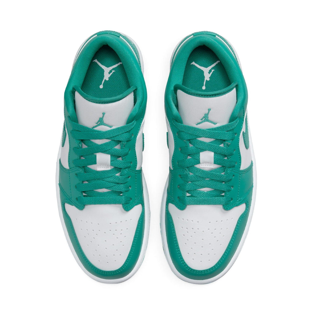 Air Jordan 1 Low Wmns 'New Emerald' — UK 2.5 | EU 35.5 | US 5 — Top View