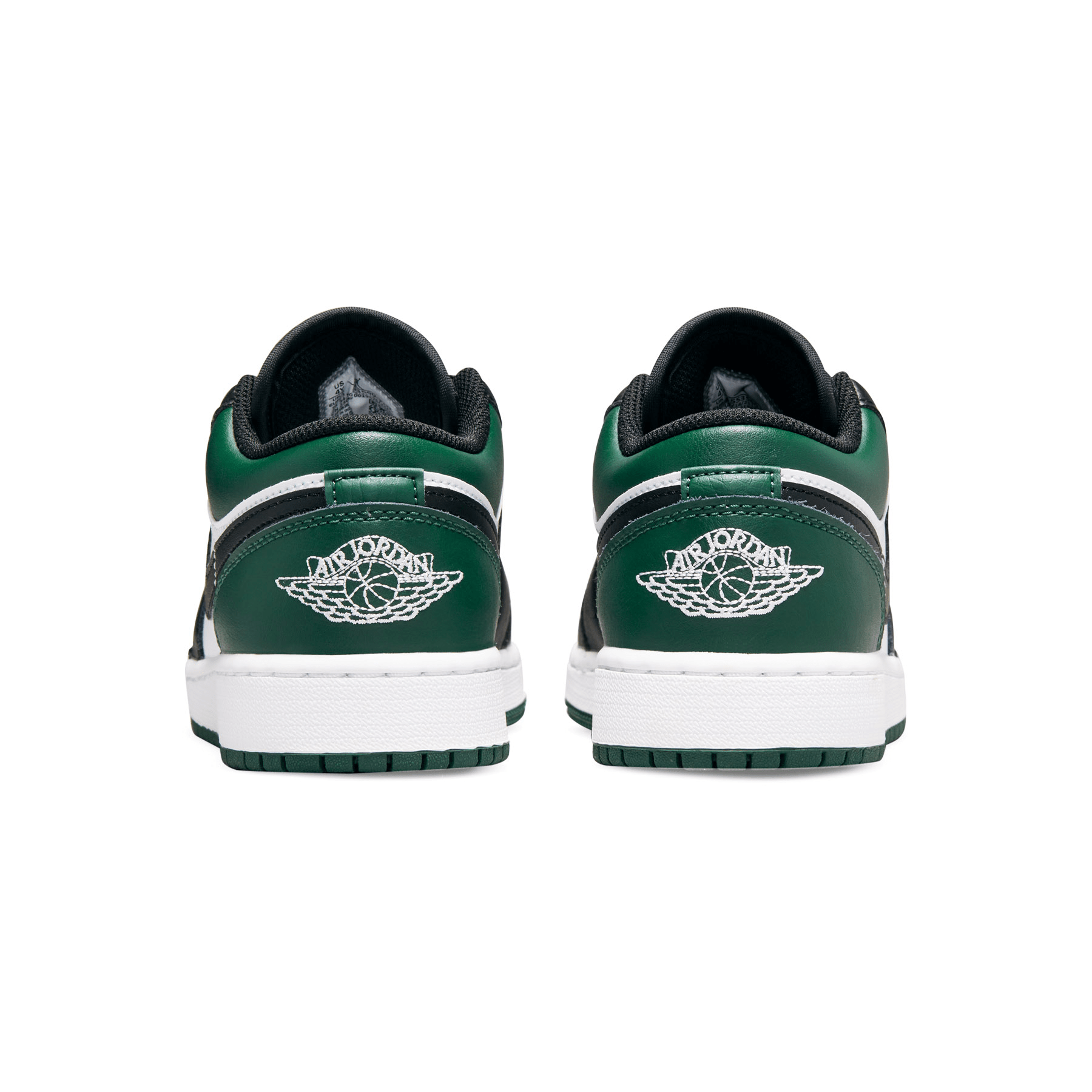 Air Jordan 1 Low GS 'Green Toe' — UK 13.5 | EU 32 | US 1Y — Top View