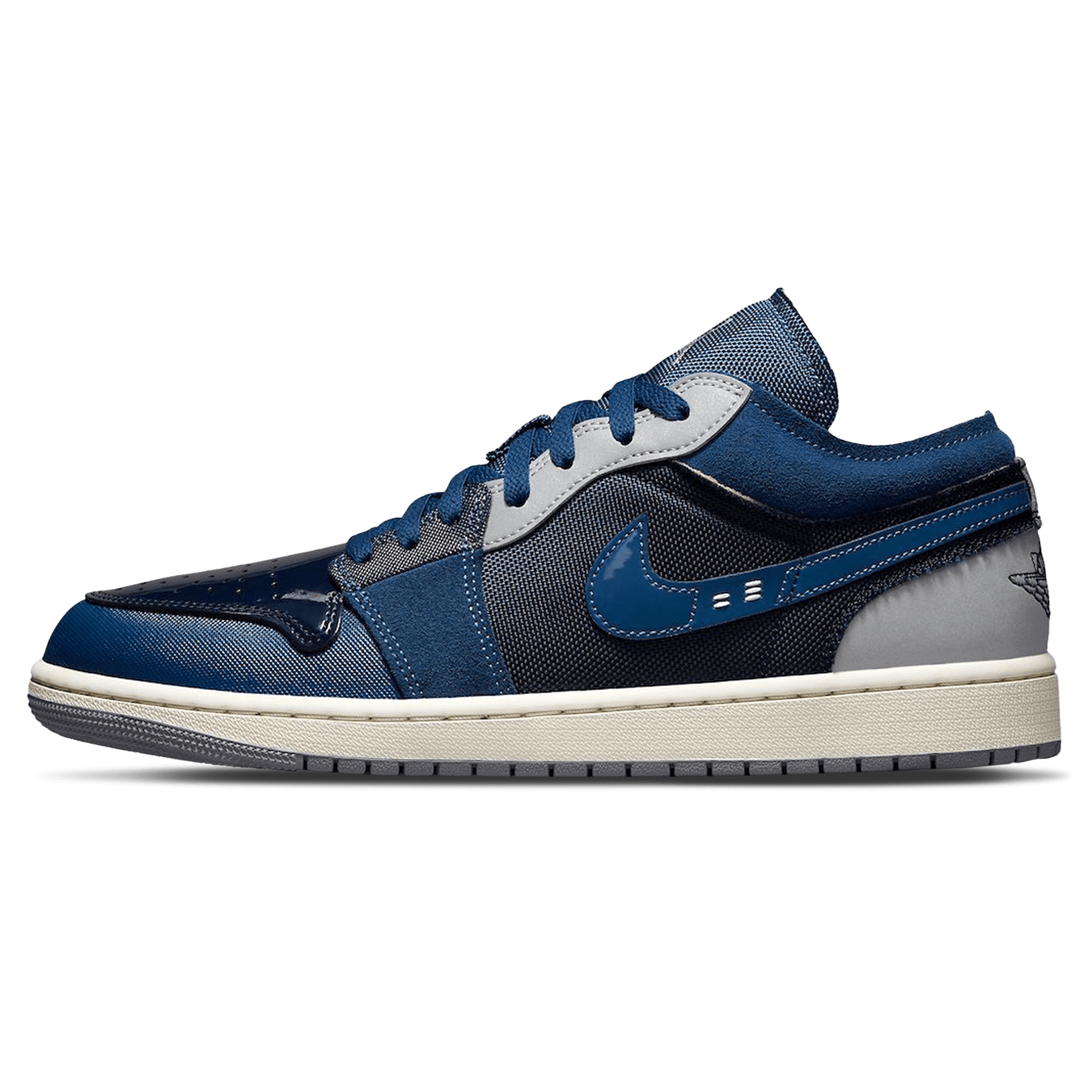 Air Jordan 1 Low Craft 'Obsidian' — UK 3 | EU 35.5 | US 3.5 — Front View