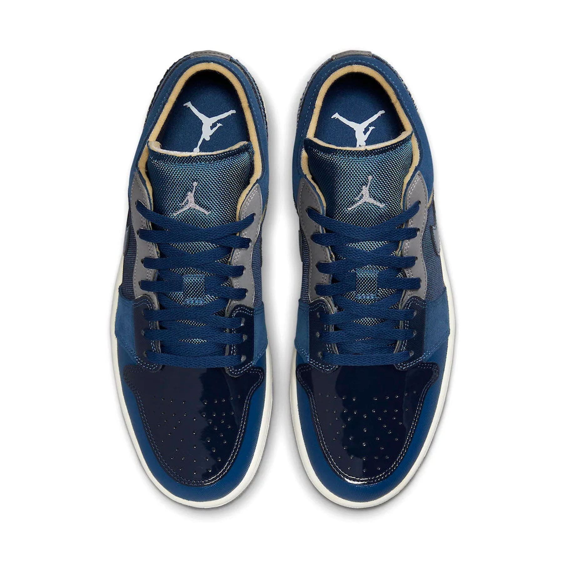 Air Jordan 1 Low Craft 'Obsidian' — UK 3 | EU 35.5 | US 3.5 — Side View