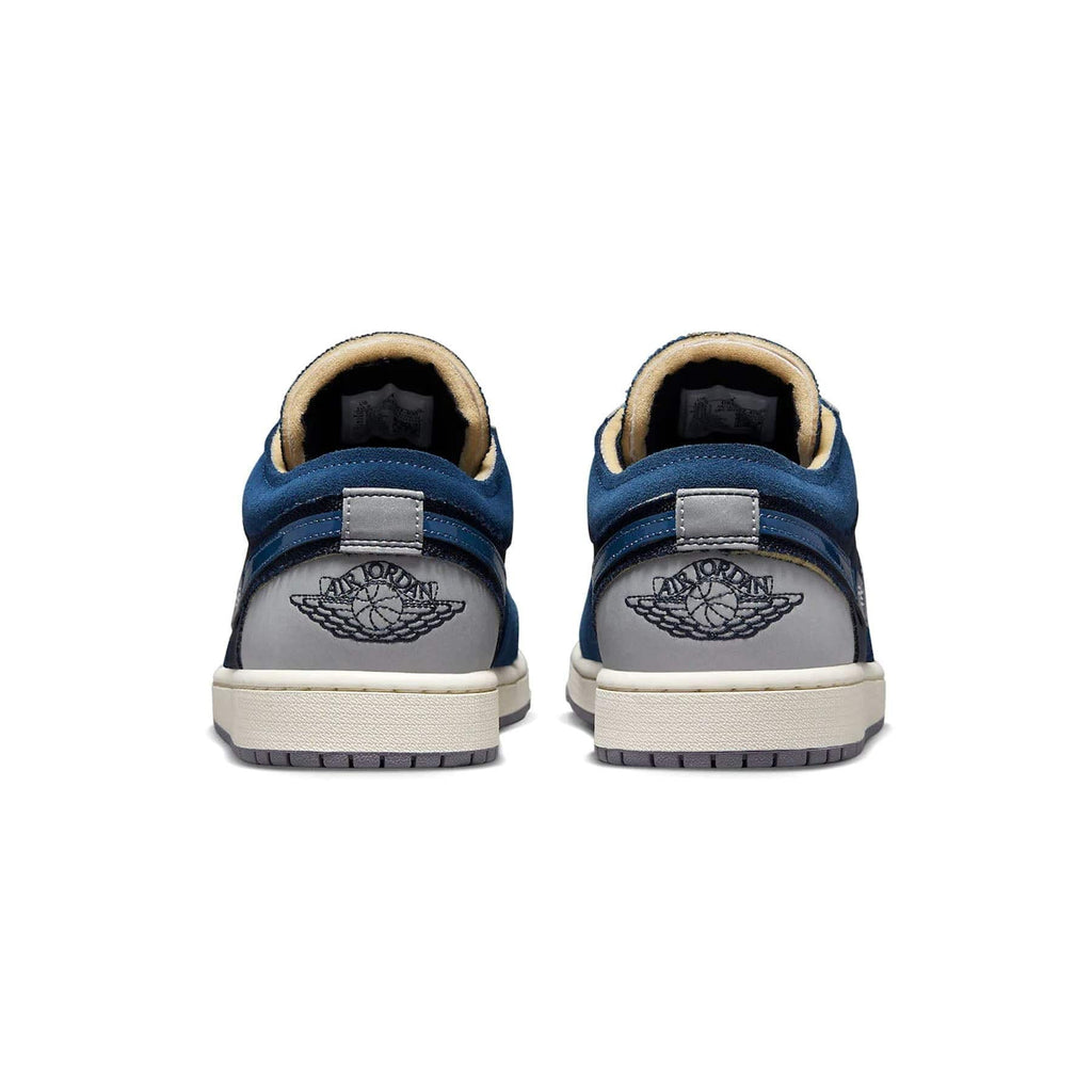 Air Jordan 1 Low Craft 'Obsidian' — UK 3 | EU 35.5 | US 3.5 — Detail View