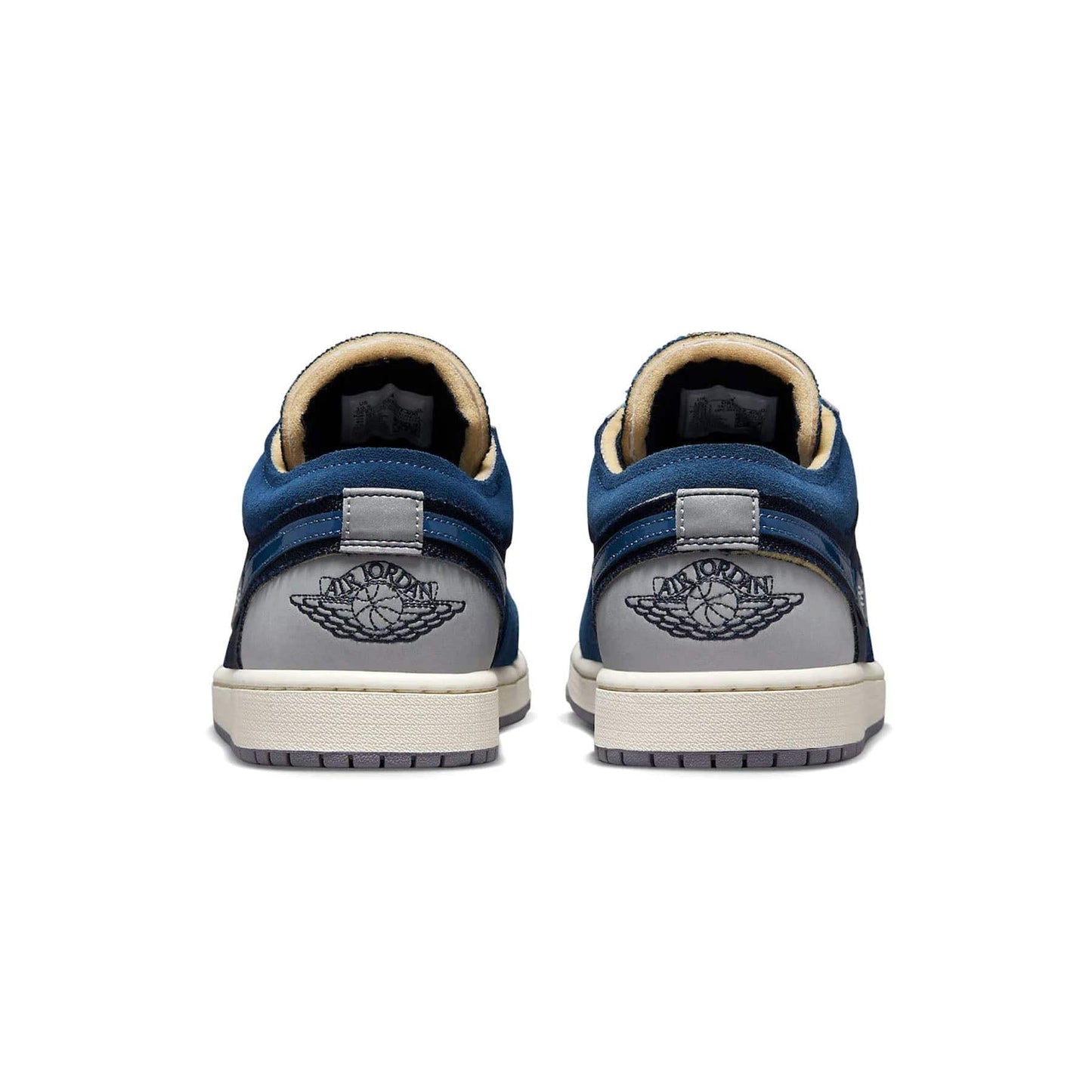 Air Jordan 1 Low Craft 'Obsidian' — UK 3 | EU 35.5 | US 3.5 — Detail View
