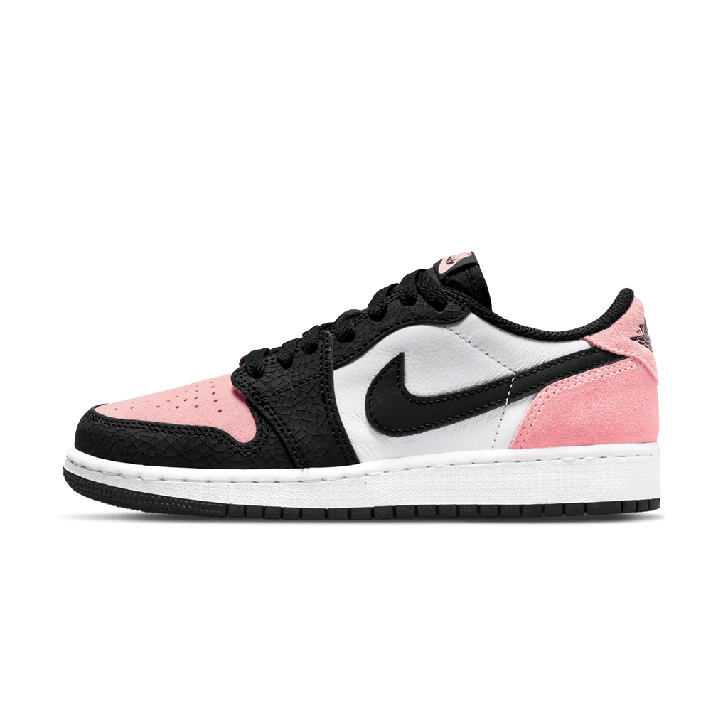 Air Jordan 1 Retro Low OG GS 'Bleached Coral' — UK 13.5 | EU 32 | US 1Y — Front View