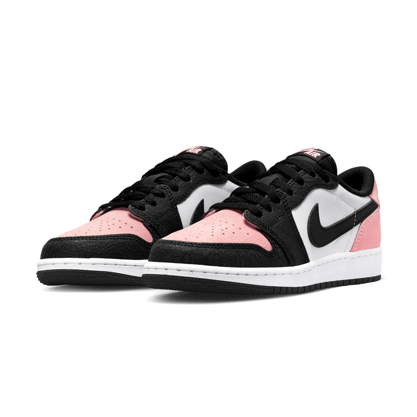 Air Jordan 1 Retro Low OG GS 'Bleached Coral' — UK 13.5 | EU 32 | US 1Y — Side View