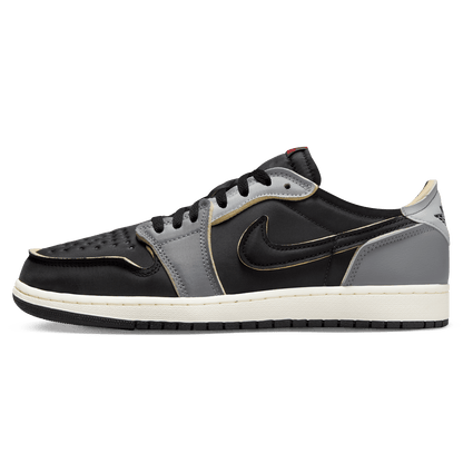 Air Jordan 1 Retro Low OG EX 'Dark Smoke Grey' — UK 3 | EU 35.5 | US 3.5 — Front View
