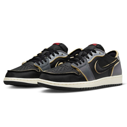 Air Jordan 1 Retro Low OG EX 'Dark Smoke Grey' — UK 3 | EU 35.5 | US 3.5 — Side View