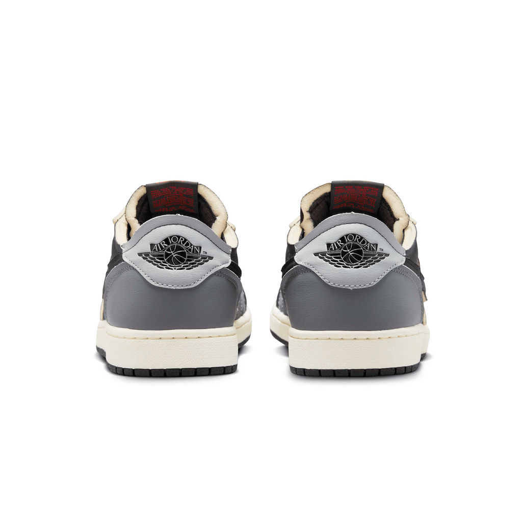 Air Jordan 1 Retro Low OG EX 'Dark Smoke Grey' — UK 3 | EU 35.5 | US 3.5 — Top View