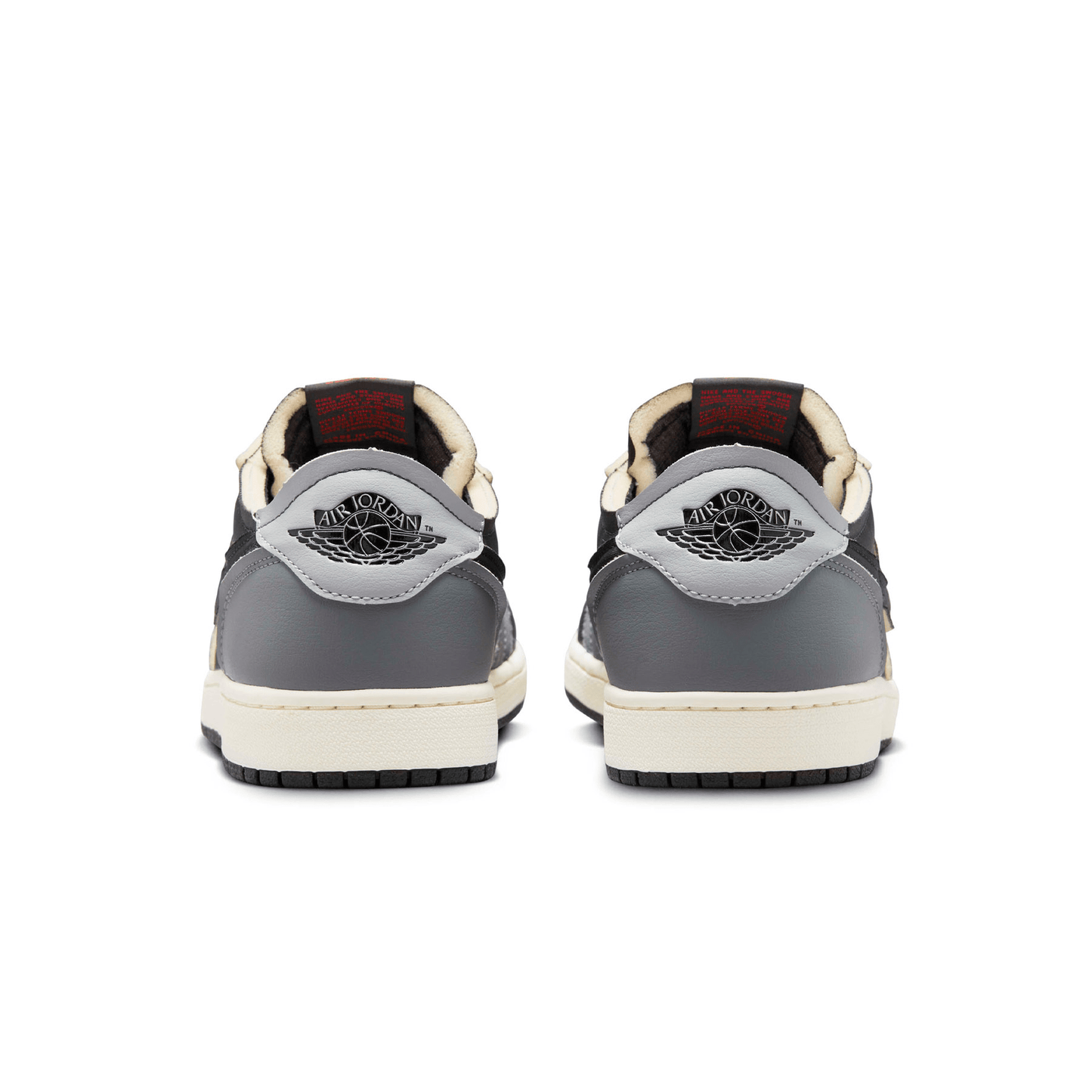 Air Jordan 1 Retro Low OG EX 'Dark Smoke Grey' — UK 3 | EU 35.5 | US 3.5 — Top View