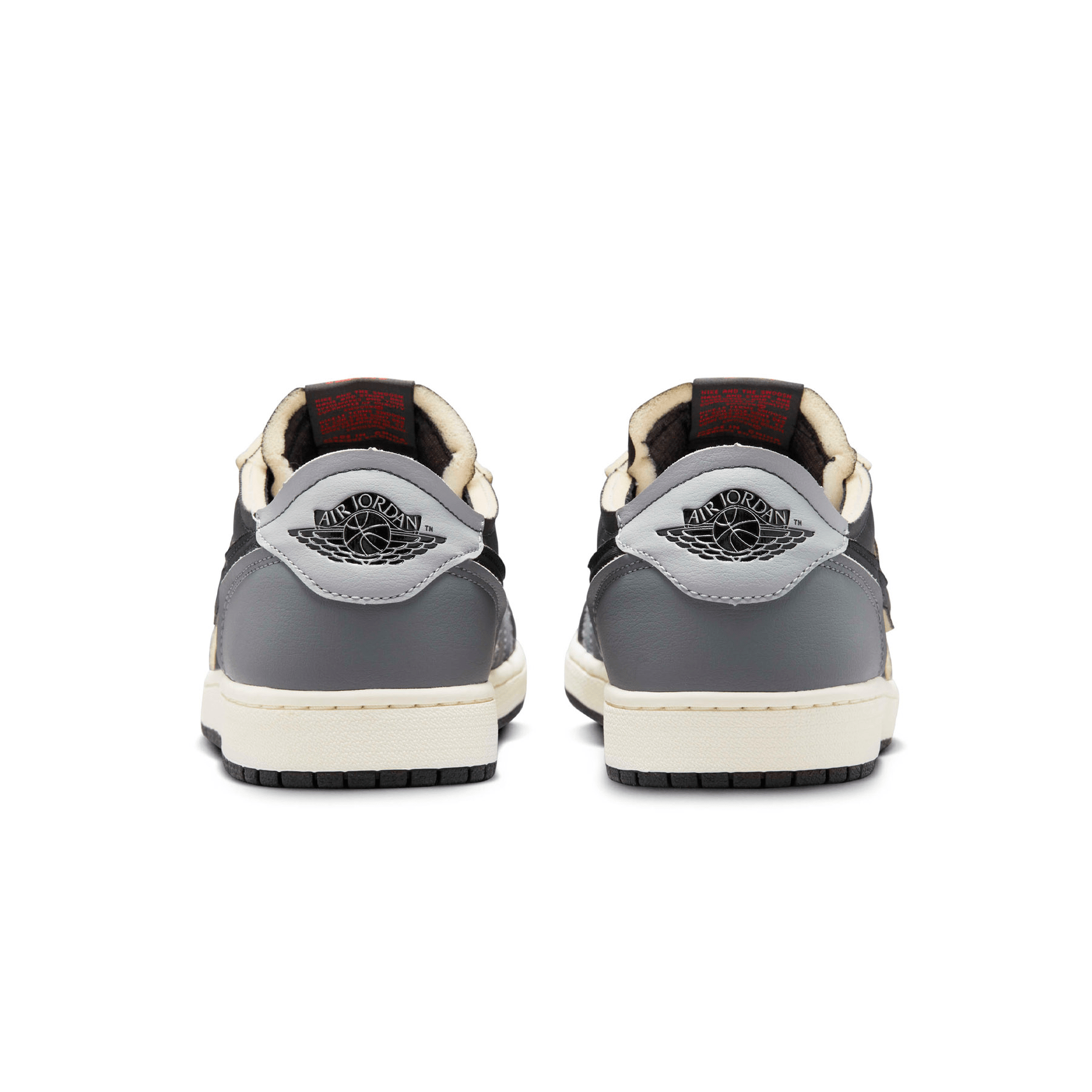 Air Jordan 1 Retro Low OG EX 'Dark Smoke Grey' — UK 3 | EU 35.5 | US 3.5 — Top View