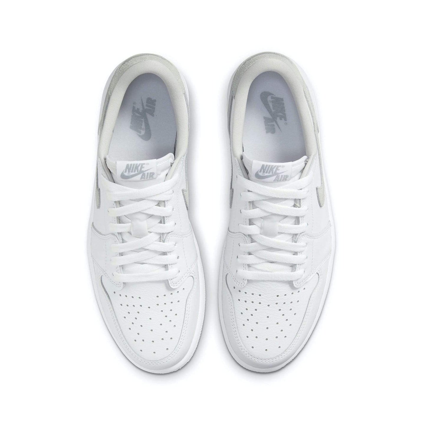Air Jordan 1 Retro Low OG 'Neutral Grey' 2021 — UK 3 | EU 35.5 | US 3.5 — Back View