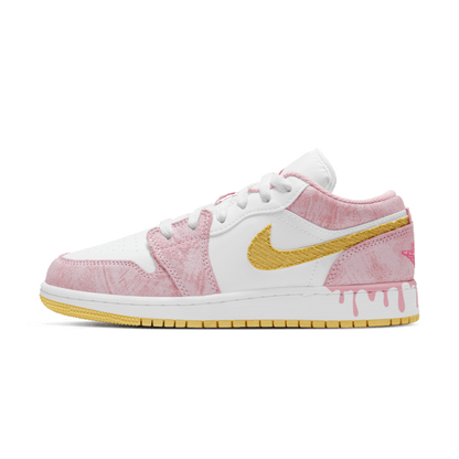 Air Jordan 1 Low GS 'Strawberry Ice Cream' — UK 13.5 | EU 32 | US 1Y — Front View