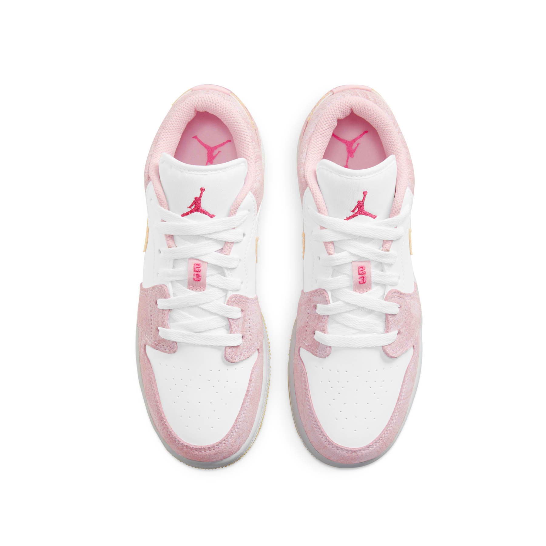 Air Jordan 1 Low GS 'Strawberry Ice Cream' — UK 13.5 | EU 32 | US 1Y — Back View