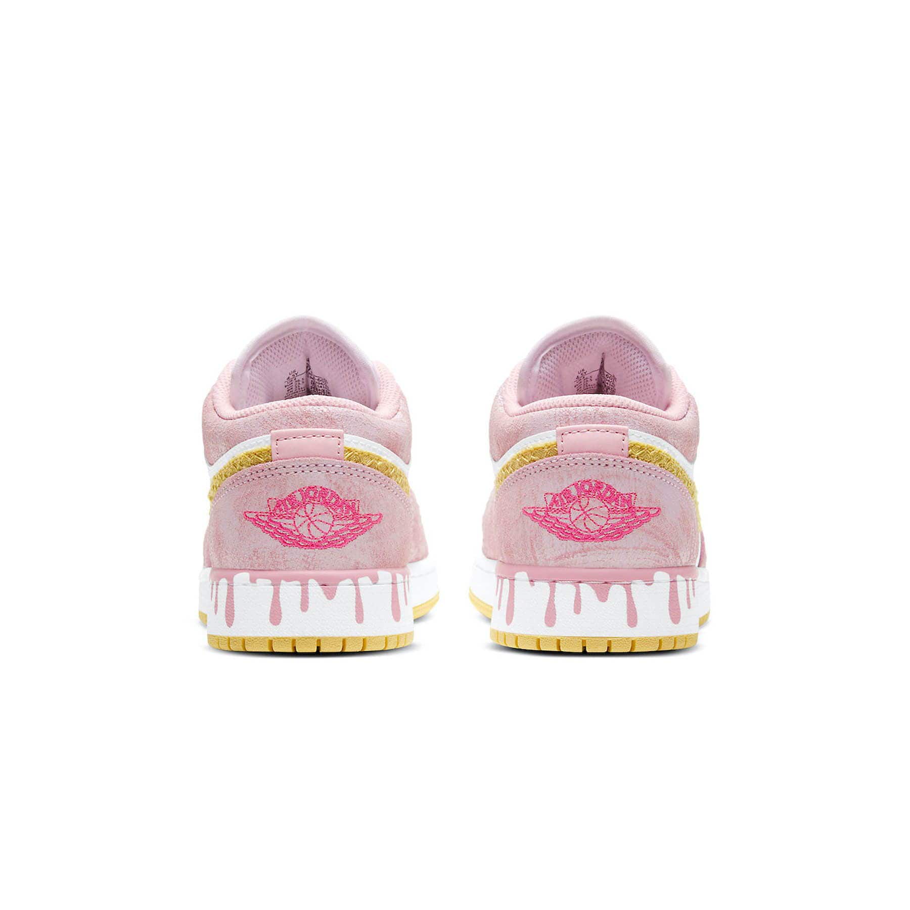 Air Jordan 1 Low GS 'Strawberry Ice Cream' — UK 13.5 | EU 32 | US 1Y — Top View