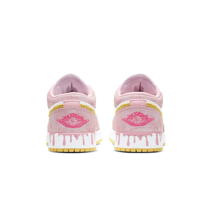 Air Jordan 1 Low GS 'Strawberry Ice Cream' — UK 13.5 | EU 32 | US 1Y — Top View