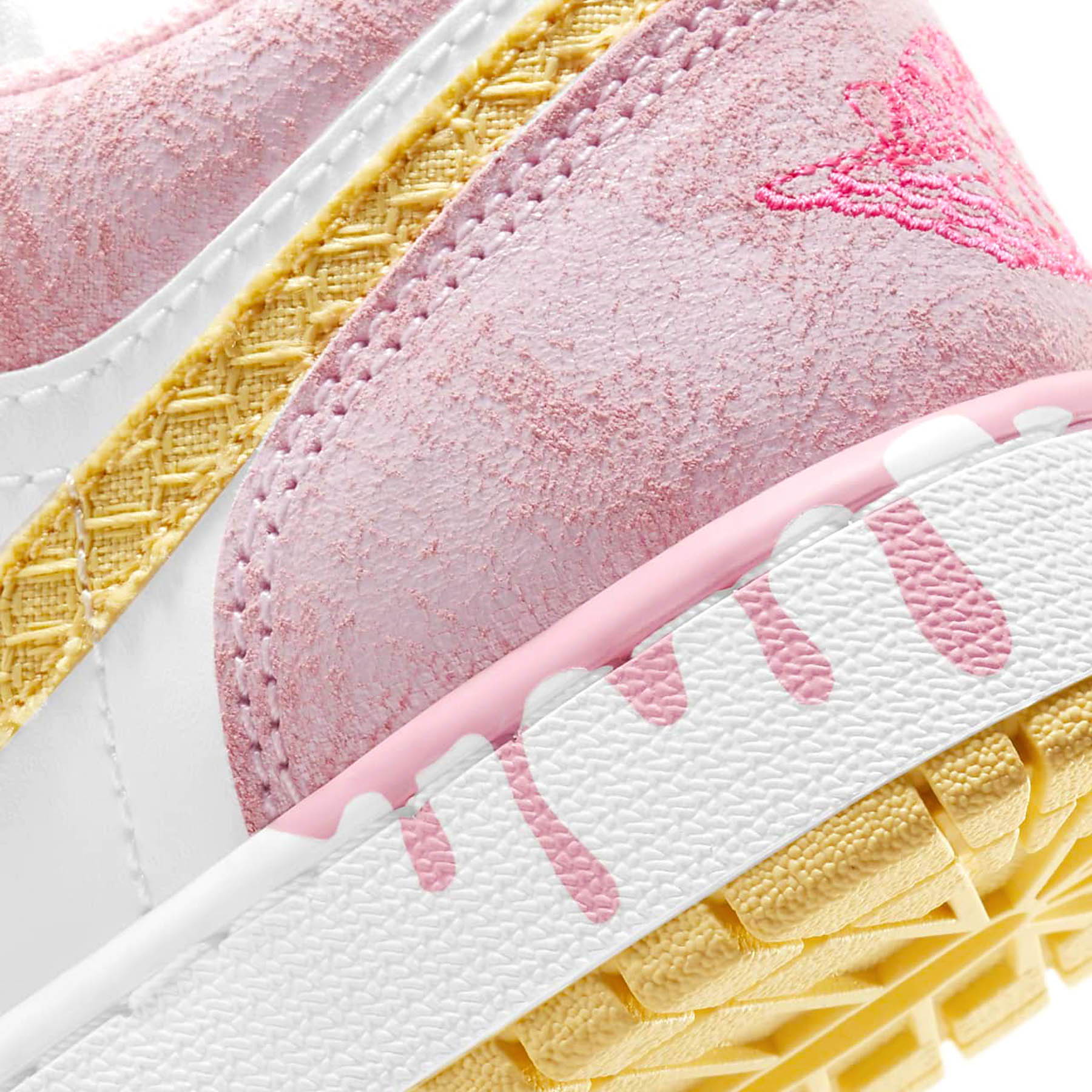 Air Jordan 1 Low GS 'Strawberry Ice Cream' — UK 13.5 | EU 32 | US 1Y — Alternate View 7