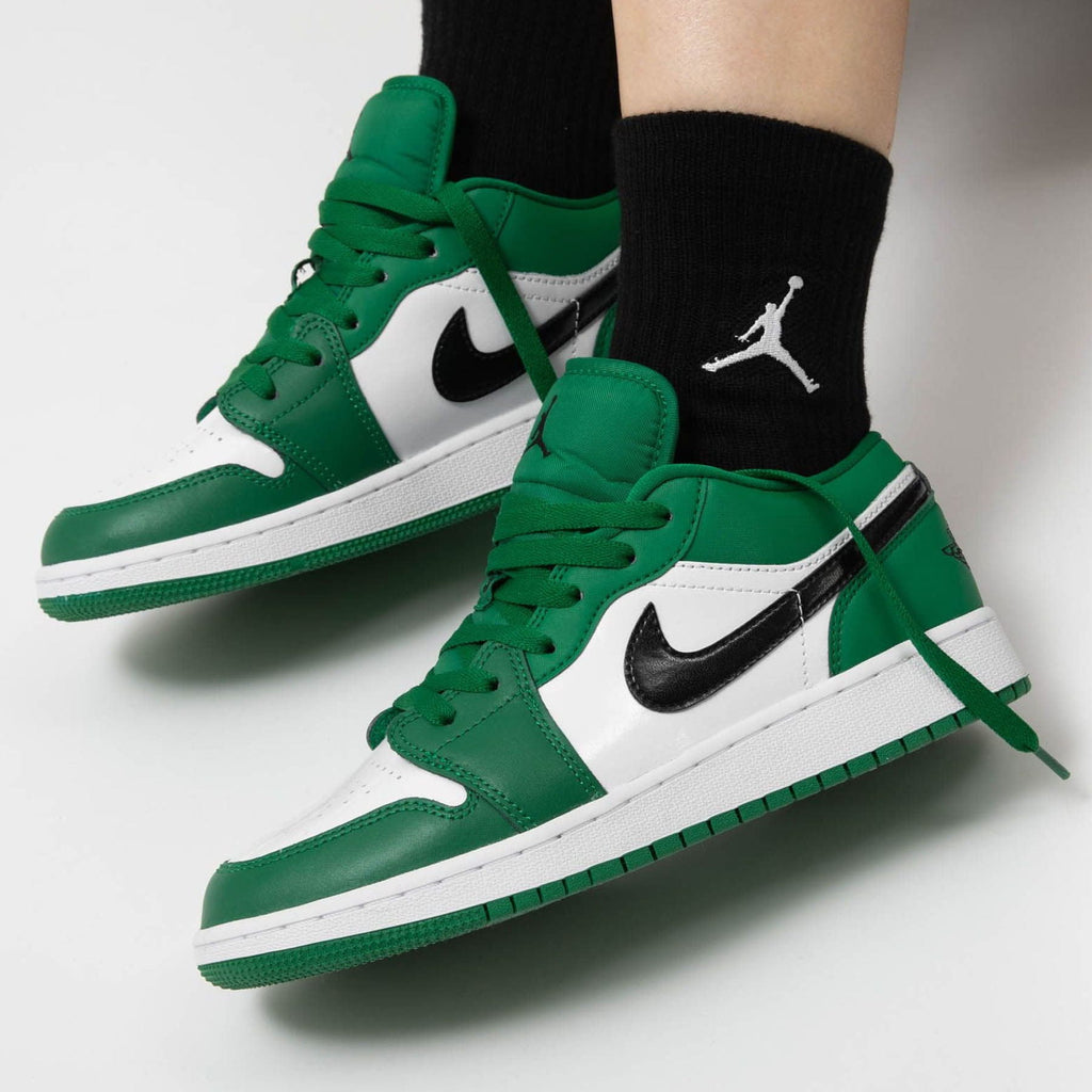 Air Jordan 1 Low GS 'Pine Green' — UK 13.5 | EU 32 | US 1Y — Lifestyle View