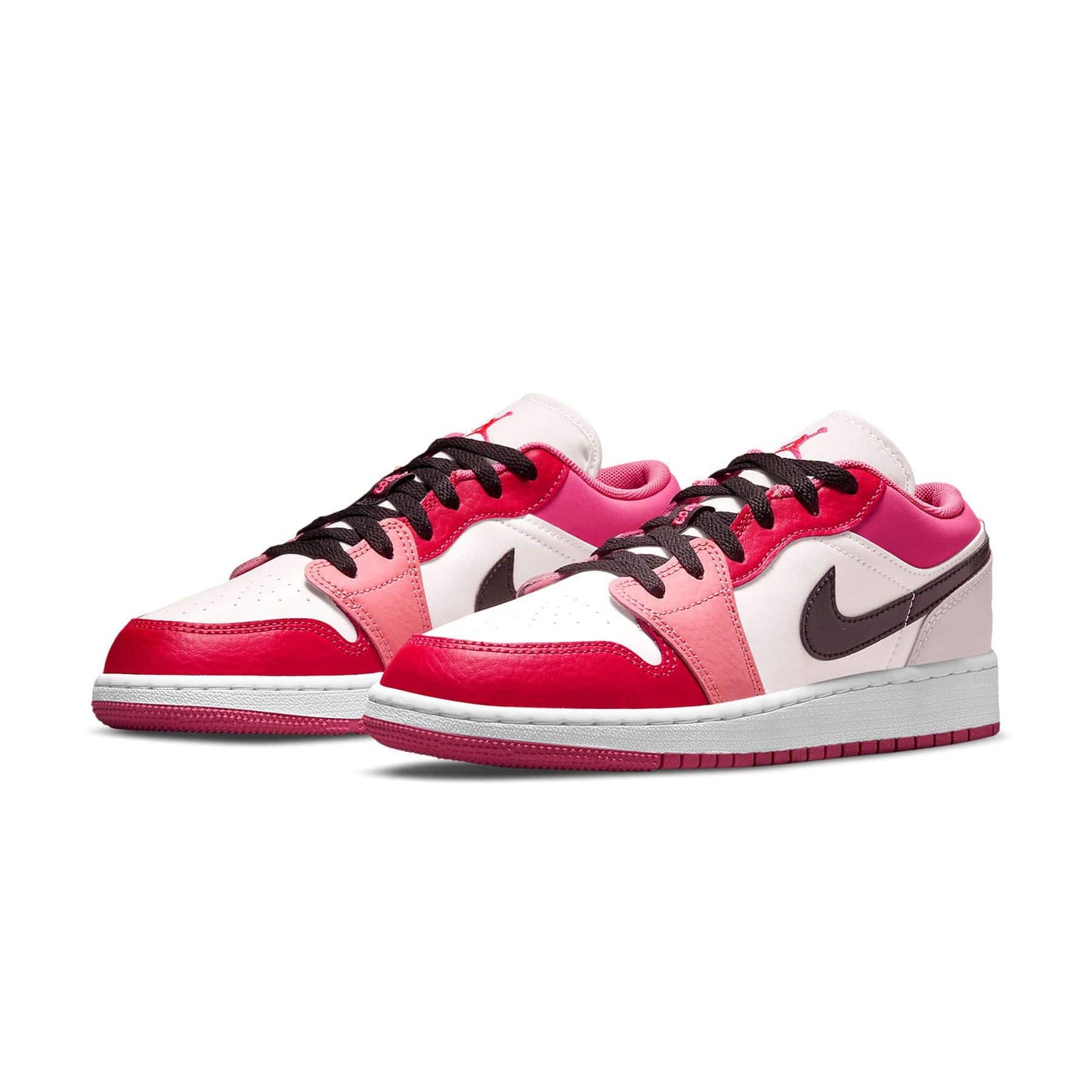 Air Jordan 1 Low GS 'Pink Black' — UK 13.5 | EU 32 | US 1Y — Side View