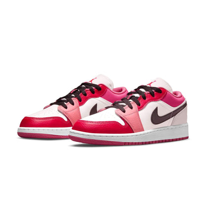 Air Jordan 1 Low GS 'Pink Black' — UK 13.5 | EU 32 | US 1Y — Side View