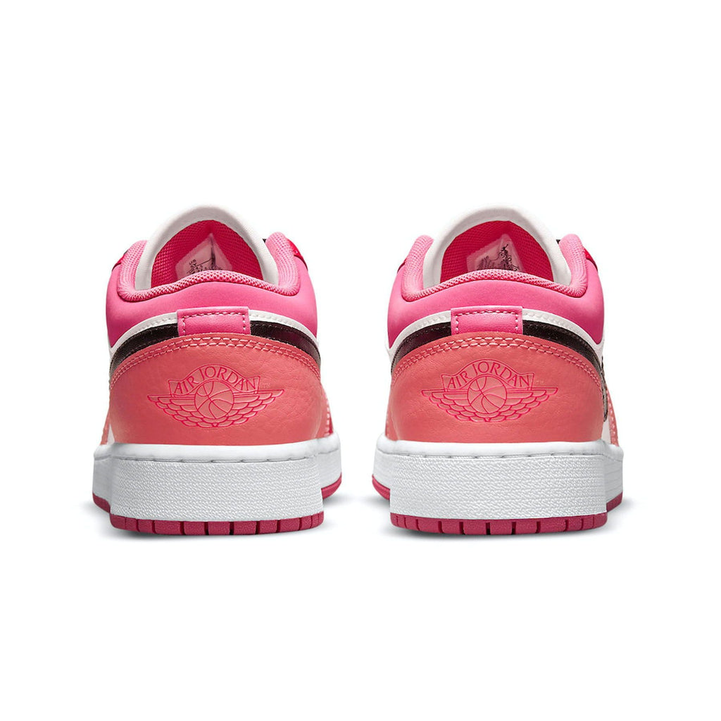 Air Jordan 1 Low GS 'Pink Black' — UK 13.5 | EU 32 | US 1Y — Top View