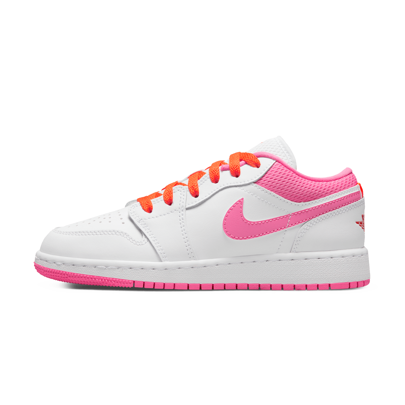Air Jordan 1 Low GS 'Pinksicle' 2022 — UK 13.5 | EU 32 | US 1Y — Front View