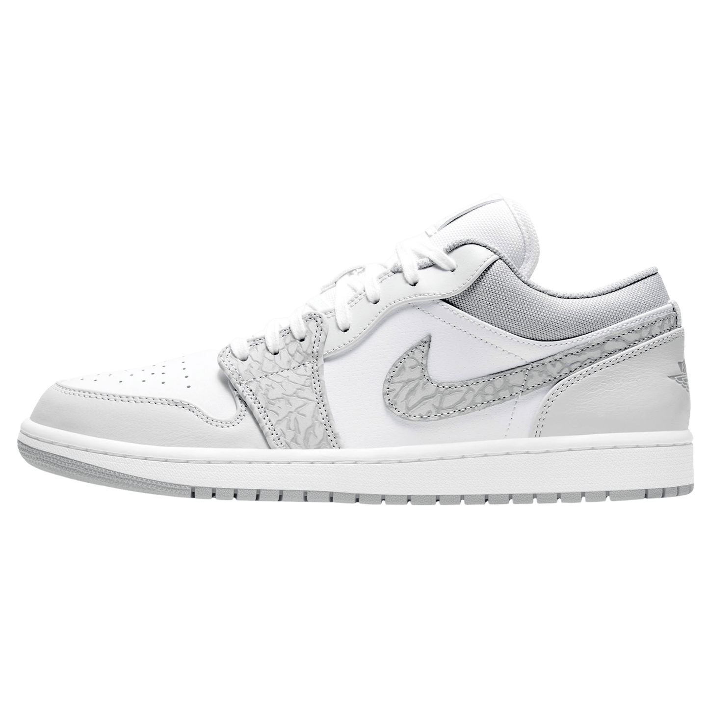 Air Jordan 1 Low Premium 'Elephant Print' — UK 3 | EU 35.5 | US 3.5 — Front View
