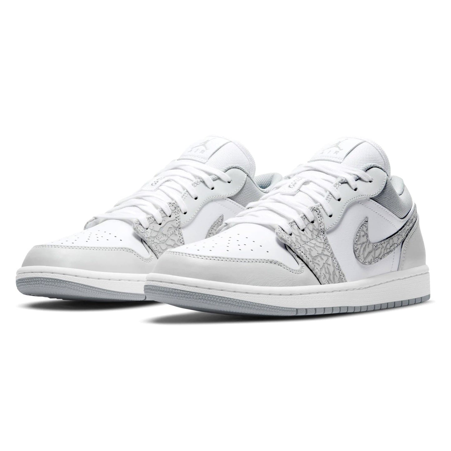 Air Jordan 1 Low Premium 'Elephant Print' — UK 3 | EU 35.5 | US 3.5 — Side View
