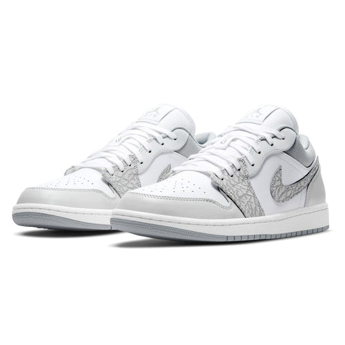 Air Jordan 1 Low Premium 'Elephant Print' — UK 3 | EU 35.5 | US 3.5 — Side View
