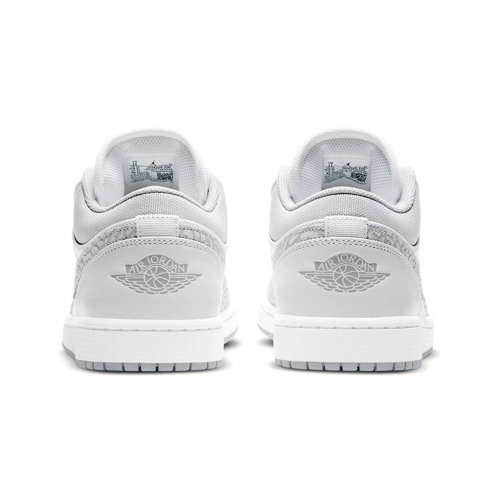 Air Jordan 1 Low Premium 'Elephant Print' — UK 3 | EU 35.5 | US 3.5 — Top View